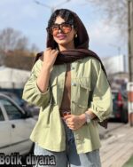 شومیز کتان مدل سیناز