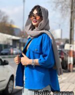 شومیز کتان مدل سیناز