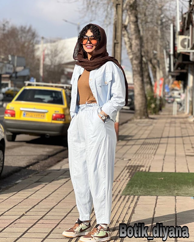 ست شومیز شلوار مدل آدرینا