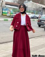 ست کت و دامن مدل تابان