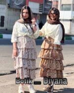 ست شومیز دامن مدل پینترست