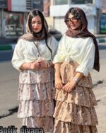 ست شومیز دامن مدل پینترست