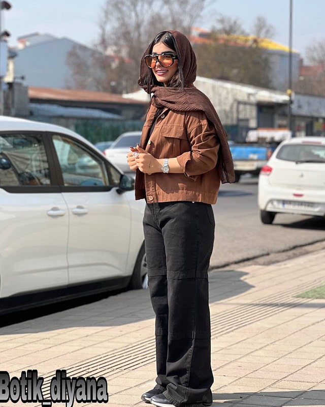 کت کراپ لینن مدل رزیتا