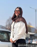 کت کراپ لینن مدل رزیتا
