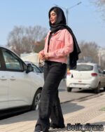 کت کراپ لینن مدل رزیتا