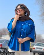 شومیز کتان مدل آرمانه
