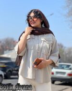شومیز کتان مدل آرمانه