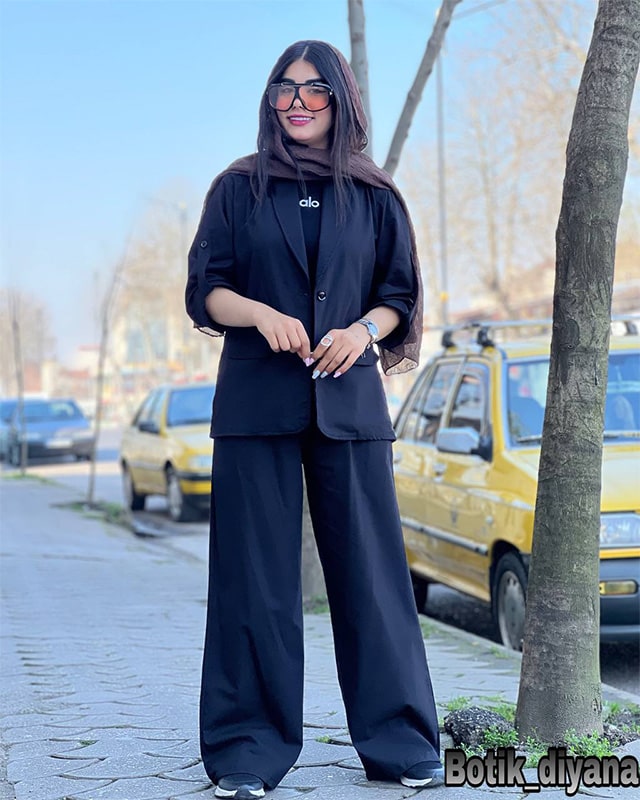 کت و شلوار لینن مدل شکوه