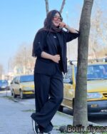 کت و شلوار لینن مدل شکوه