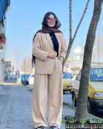 کت و شلوار لینن مدل شکوه