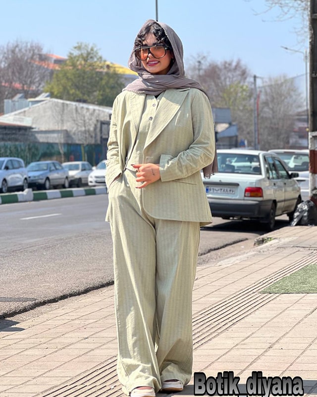 ست سه تیکه مدل شکوفه