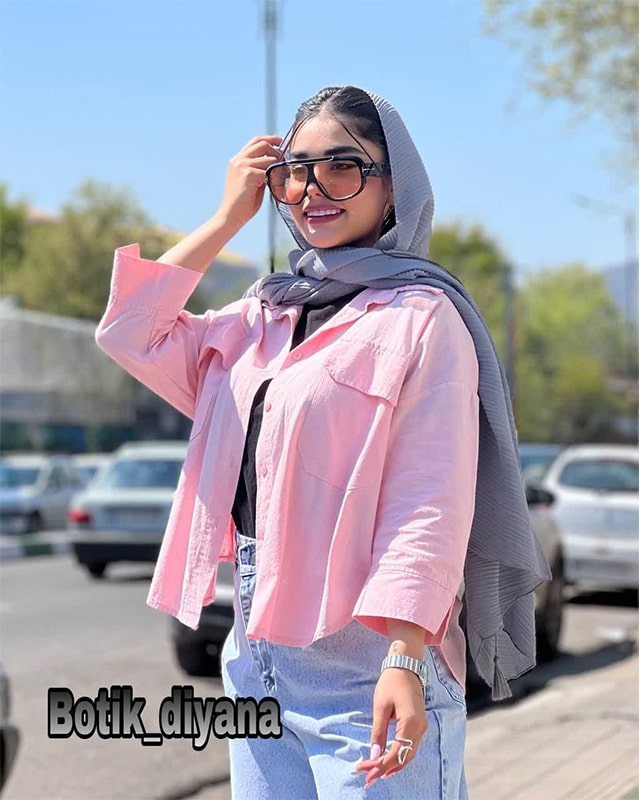 شومیز لینن مدل هیرو