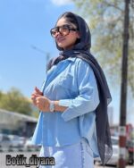 شومیز لینن مدل هیرو