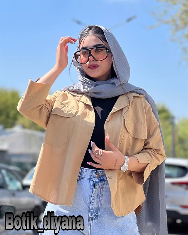 شومیز لینن مدل هیرو