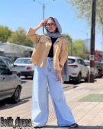شومیز لینن مدل هیرو