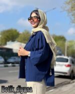شومیز لینن مدل قاصدک
