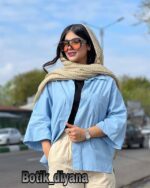 شومیز لینن مدل قاصدک