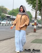 شومیز لینن مدل قاصدک