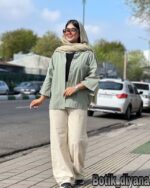 شومیز لینن مدل قاصدک