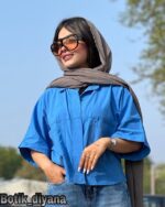 شومیز لینن مدل دلانو