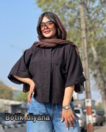 شومیز لینن مدل دلانو