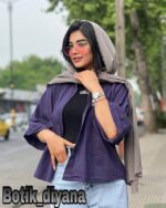 شومیز لینن مدل دلانو