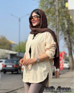 شومیز کتان مدل سانی