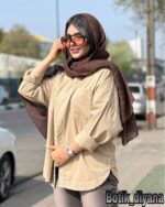 شومیز کتان مدل سانی