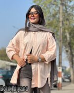 شومیز کتان مدل سانی