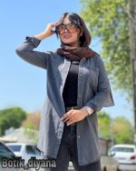 شومیز جین کاغذی مدل دلو