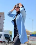 شومیز جین کاغذی مدل دلو