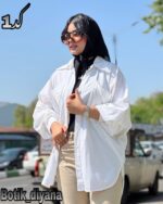 شومیز کتان مدل ملورا