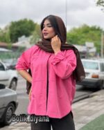 شومیز کتان مدل ایلماه