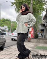 شومیز کتان مدل ایلماه