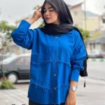 شومیز کتان مدل پرناک