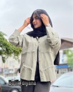 شومیز کتان مدل پرناک