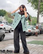شومیز کتان مدل دنیزا