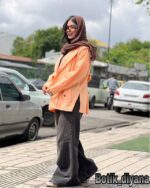 شومیز کتان مدل هانای