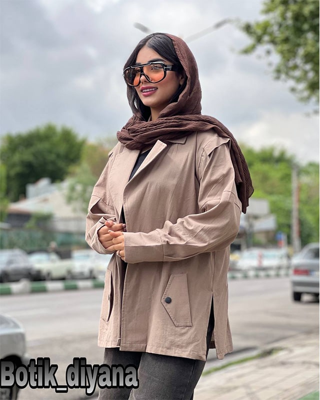 شومیز کتان مدل هانای