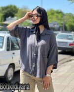 شومیز لینن مدل نیوکا
