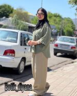 شومیز لینن مدل نیوکا