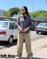 شومیز لینن مدل نیوکا