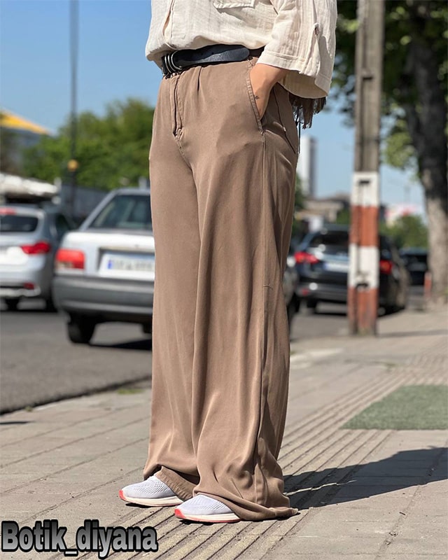 شلوار بگ سیلک