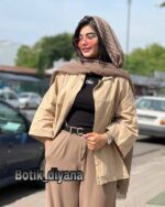شومیز لینن مدل لاونا