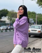 شومیز لینن مدل لاونا