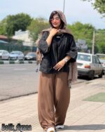 شومیز لینن مدل لاونا