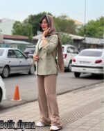 کت لینن مدل فرنیا