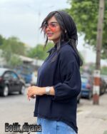 شومیز جلو بسته مدل باوین