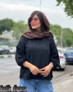 شومیز جلو بسته مدل باوین