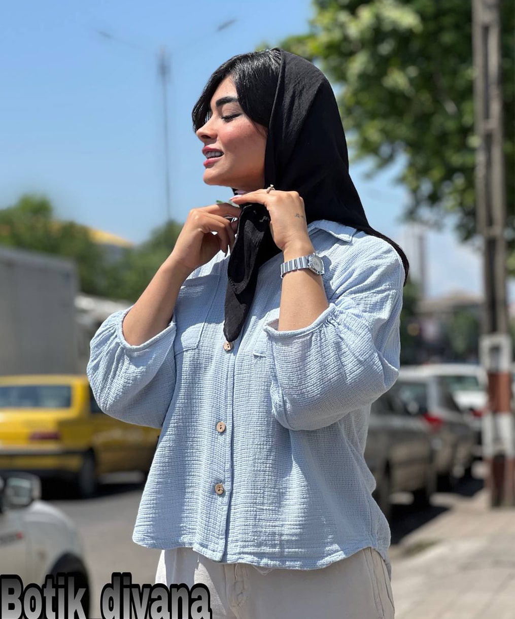 شومیز کنفی مدل ویانا